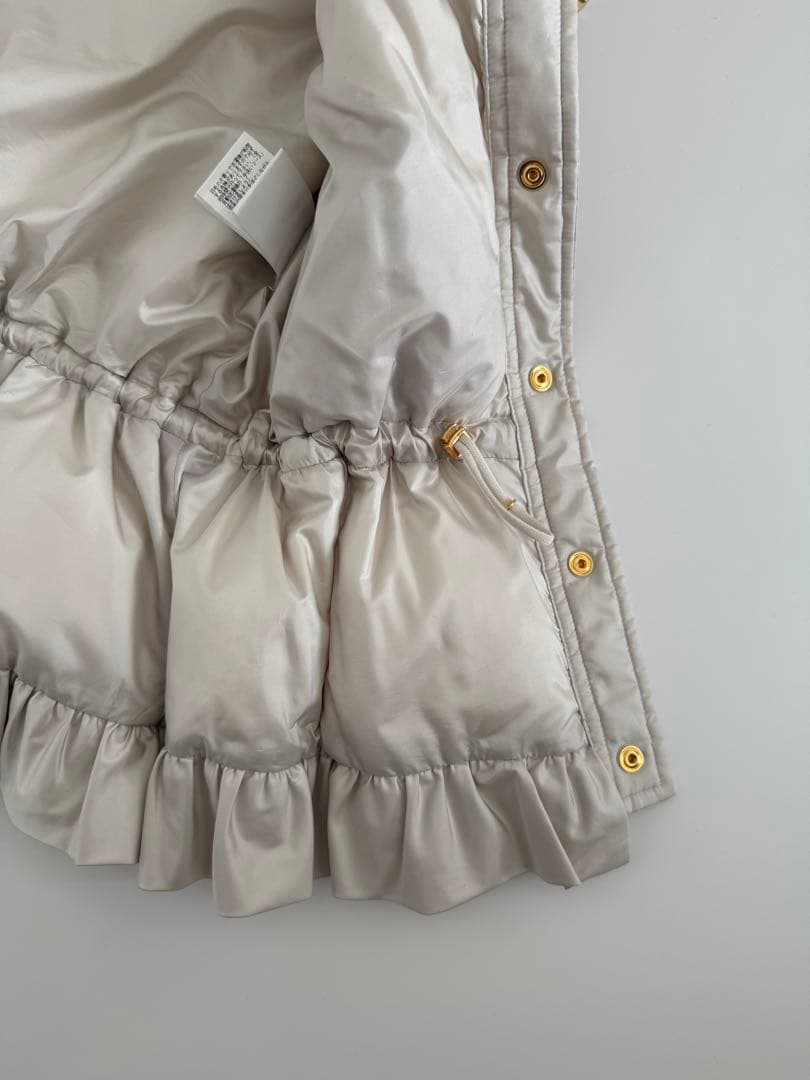 TO BE CHIC◆ダウンベスト◆トゥービーシック◆フリルジレ