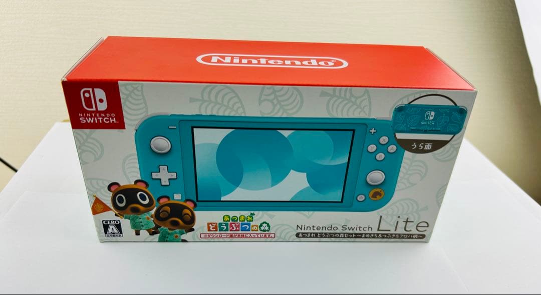 極美品 任天堂 スイッチ ライト どうぶつの森 まめきち つぶきち