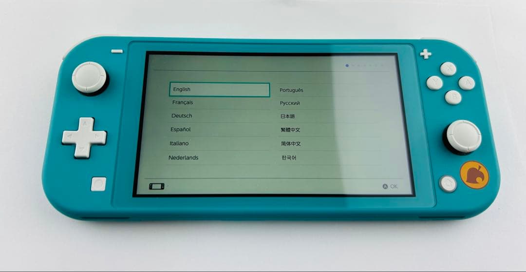 極美品 任天堂 スイッチ ライト どうぶつの森 まめきち つぶきち