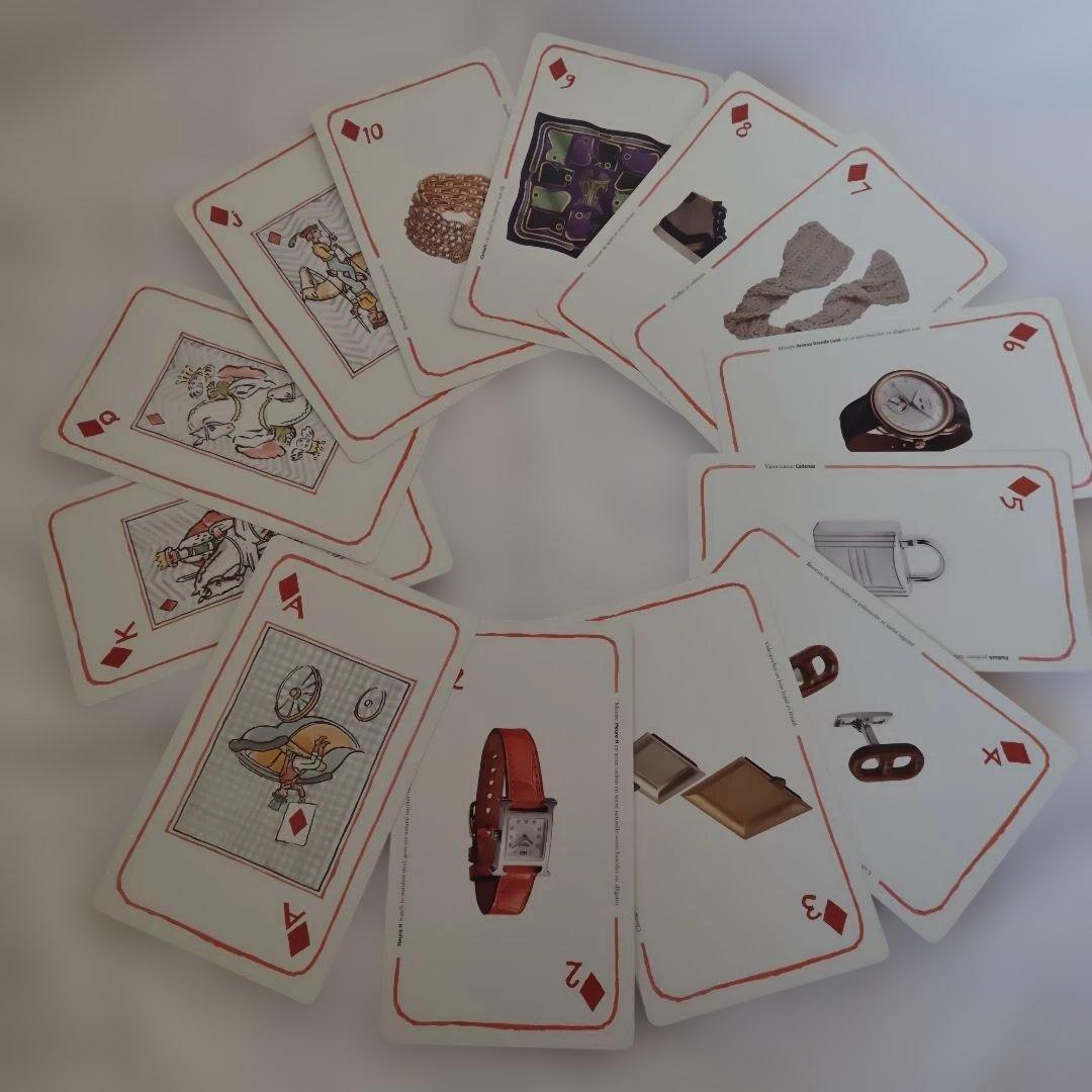 【レア・未使用】エルメス 特大トランプ　カード　フィリップ・デュマ　カタログ