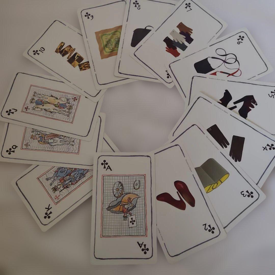 【レア・未使用】エルメス 特大トランプ　カード　フィリップ・デュマ　カタログ