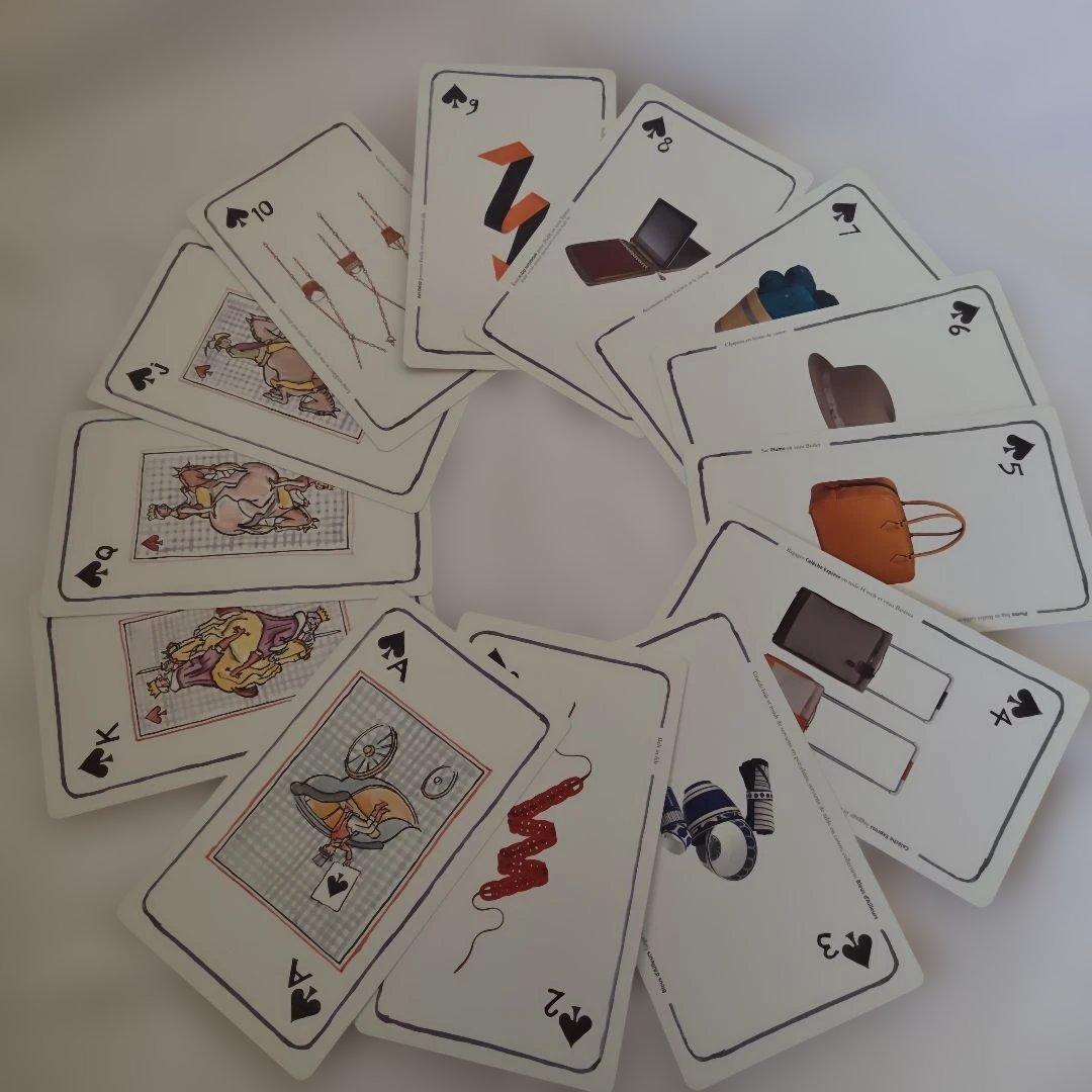 【レア・未使用】エルメス 特大トランプ　カード　フィリップ・デュマ　カタログ