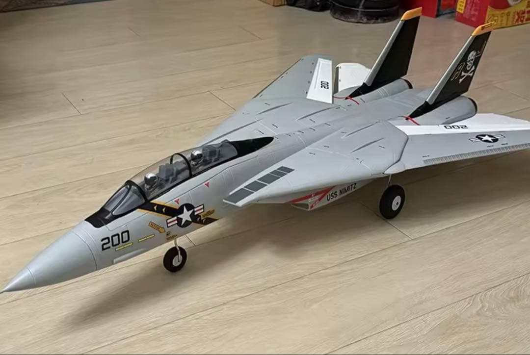 ラジコン飛行機Xfly F14 Twin 40mm PNPキット