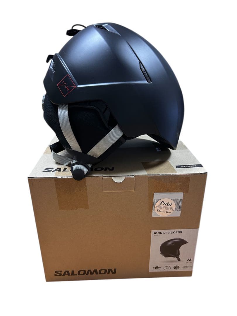 【早いもの勝ち】SALOMON スキー・スノボ ヘルメットM ブラック