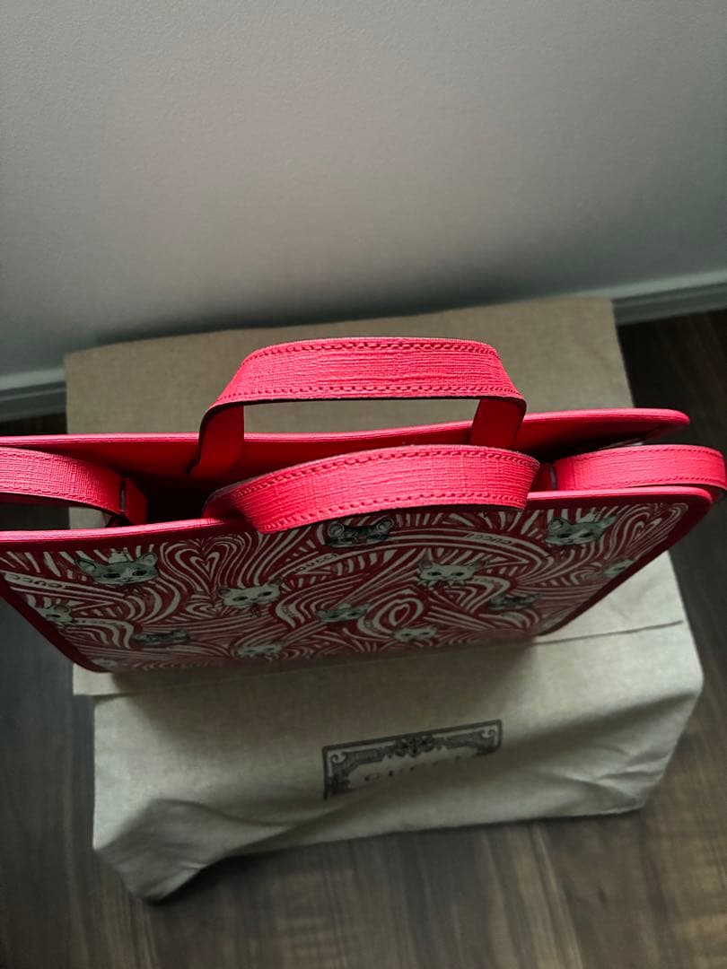 GUCCI ヒグチユウコ チルドレンズ 2wayトートバッグ レッド