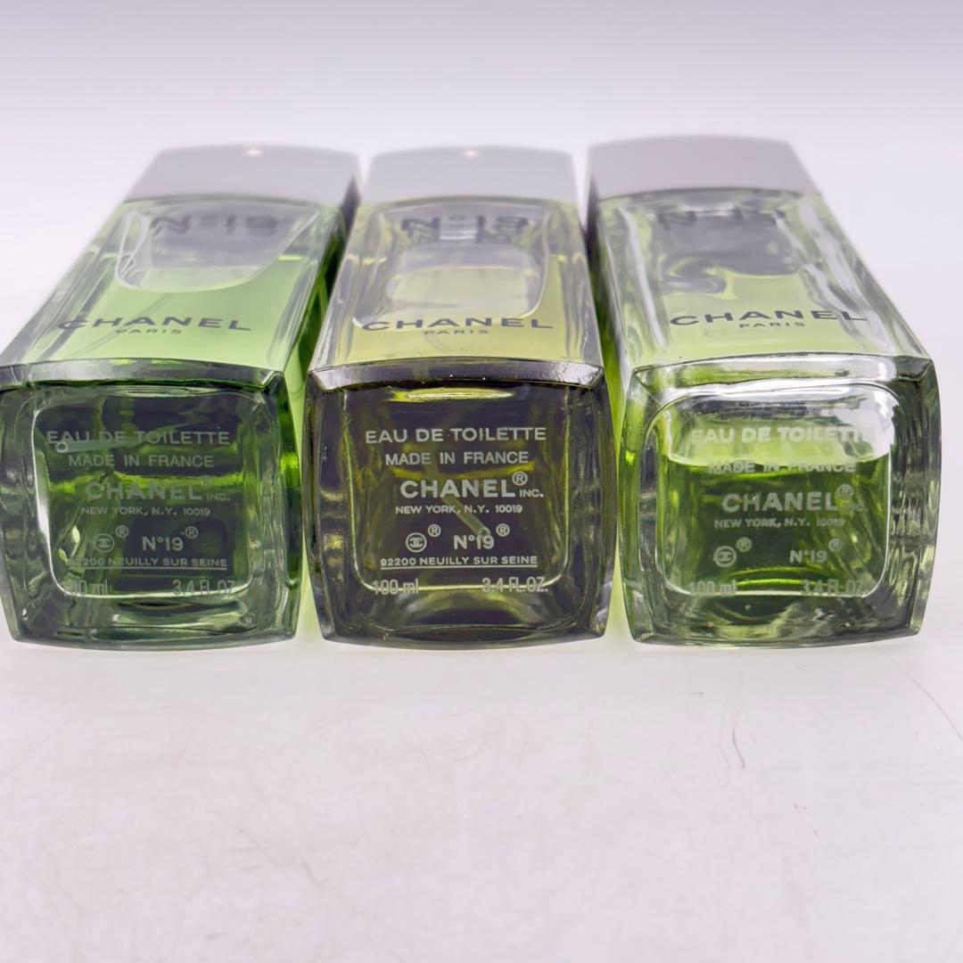 シャネル N°19 オードゥトワレ まとめ売り 香水 1018-S7106h