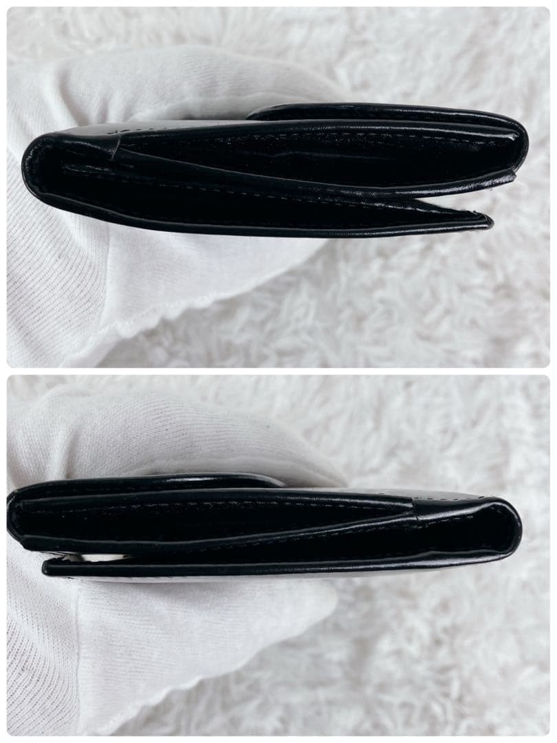 未使用品✨グッチ　長財布　オールド　ヴィンテージ　レザー　ゴールド金具　黒