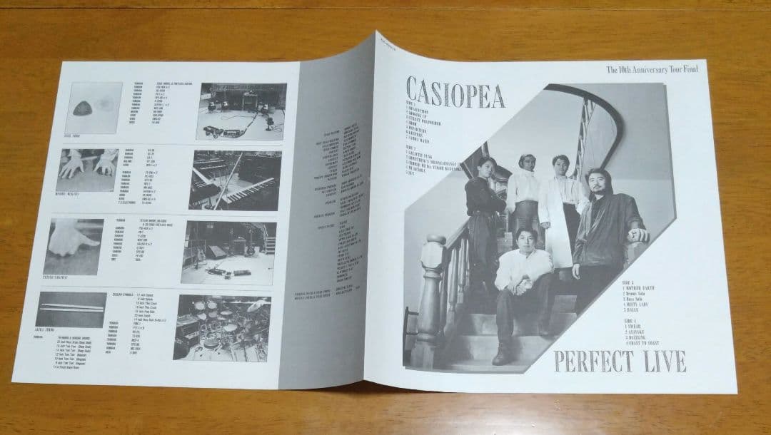 CASIOPEA /PERFECT LIVE LIVE II　レコード