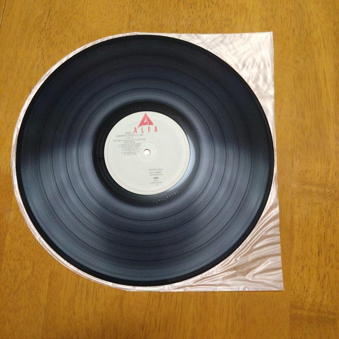 CASIOPEA /PERFECT LIVE LIVE II　レコード