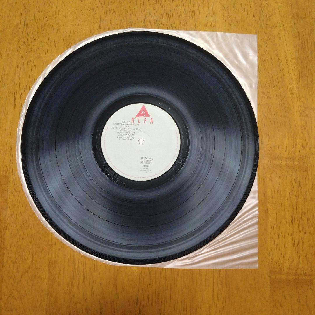 CASIOPEA /PERFECT LIVE LIVE II　レコード