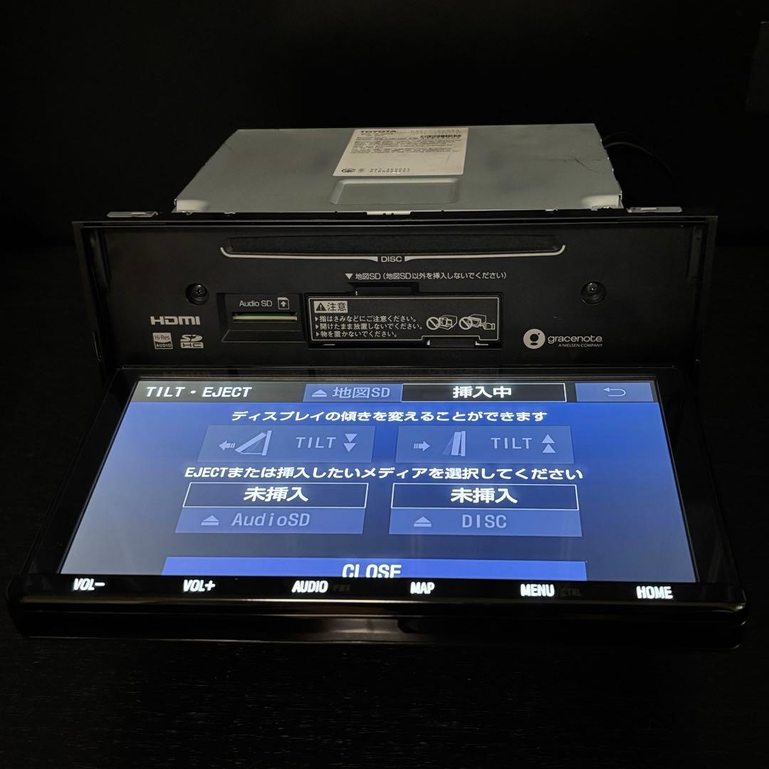 トヨタ純正 T-Connectナビ9インチ NSZT-Y68T 21年秋版データ