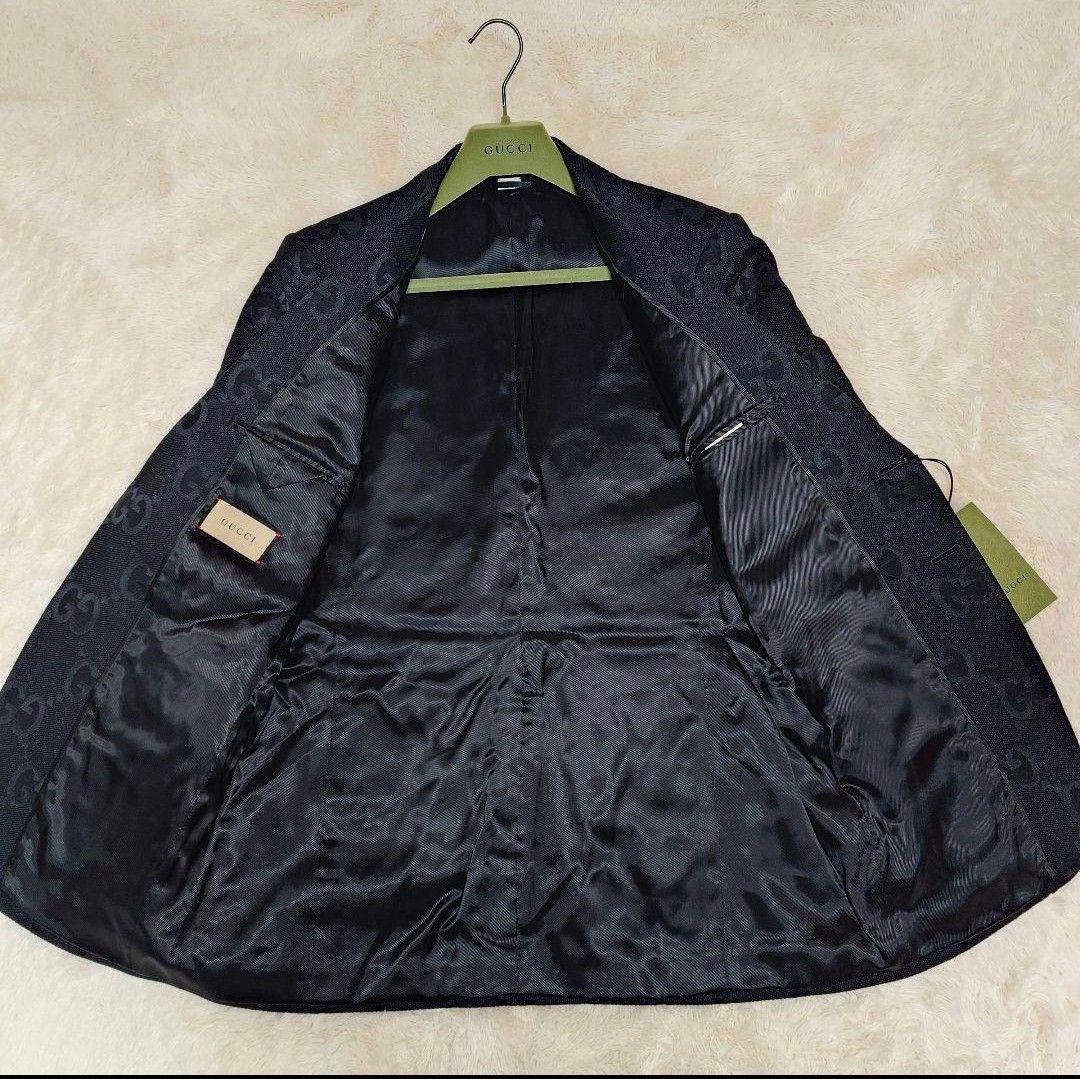 グッチ 23-24AW アリーコレクション ジャンボGG テーラードジャケット