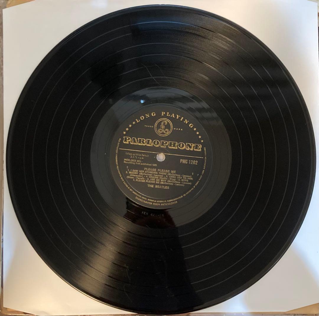 DK最初回GoldビートルズBeatlesレコードPleasePlease Me