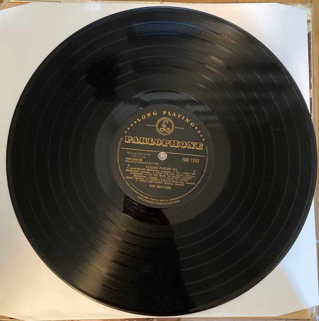 DK最初回GoldビートルズBeatlesレコードPleasePlease Me