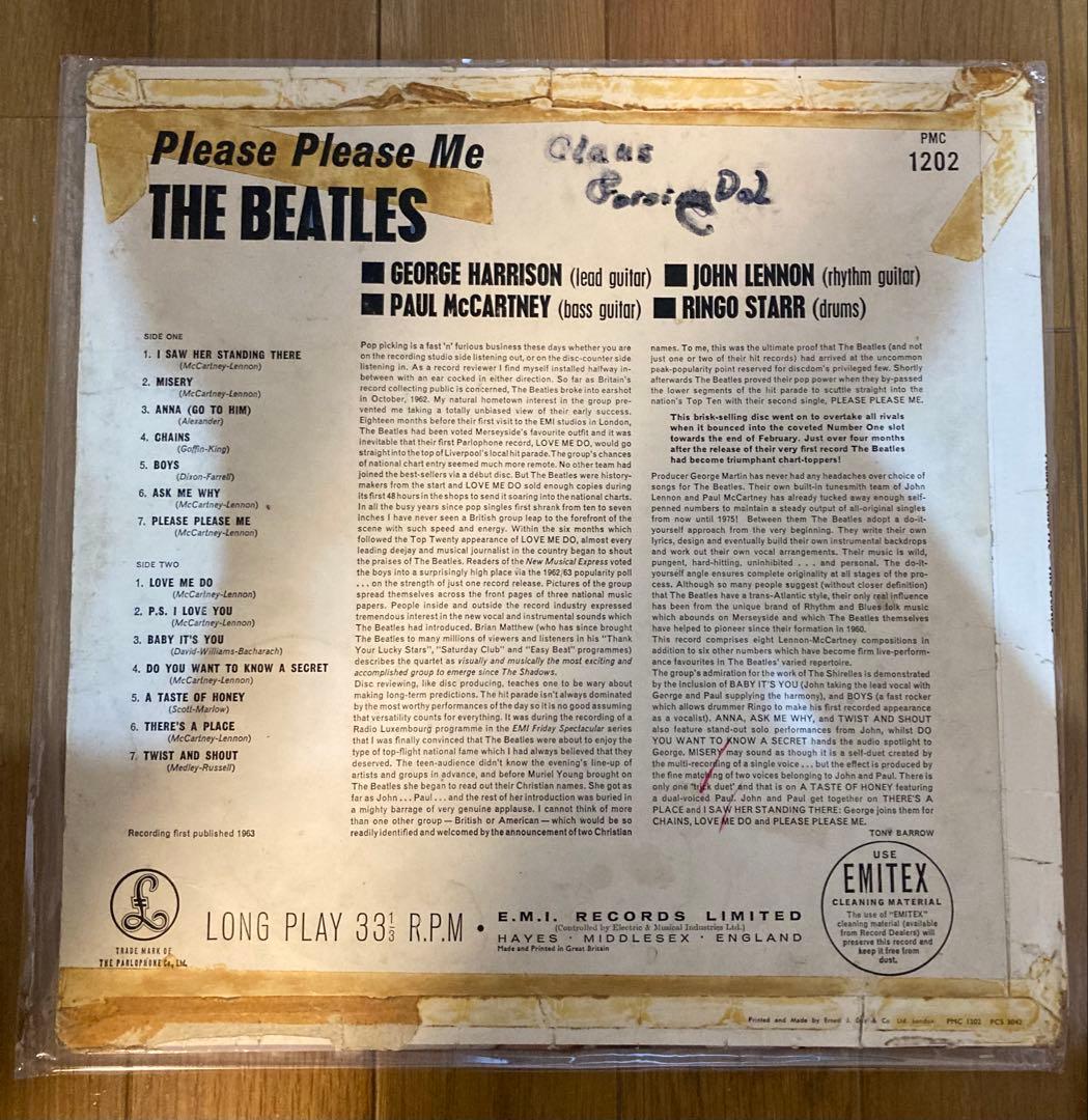 DK最初回GoldビートルズBeatlesレコードPleasePlease Me