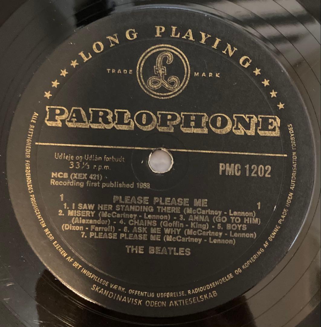 DK最初回GoldビートルズBeatlesレコードPleasePlease Me