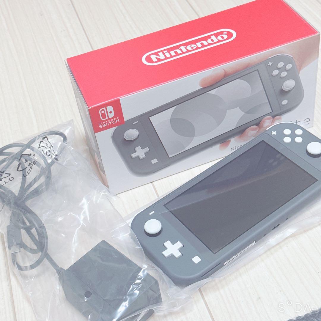 ゆ*ん様 Nintendo Switch Light グレー 本体