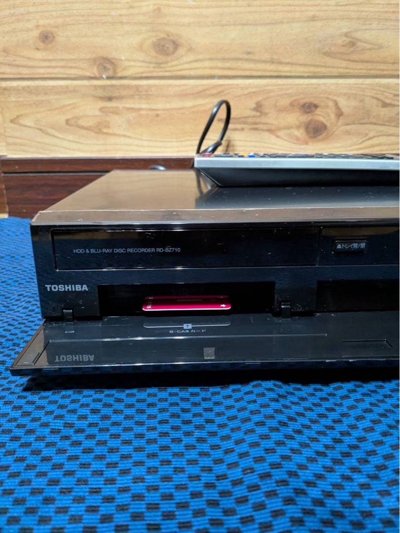 ラスト値下げ‼️TOSHIBA ブルーレイレコーダー リモコン付き