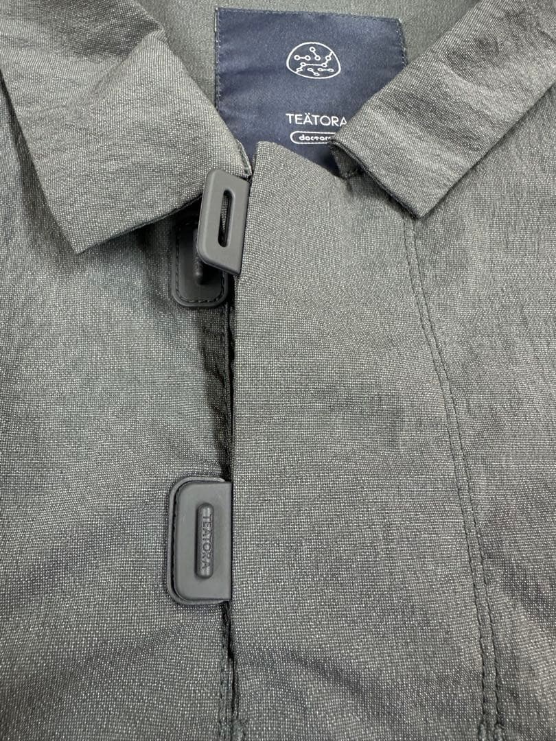 トップス TEATORA CAPSULESNAP POLO SHIRT DR GRAY