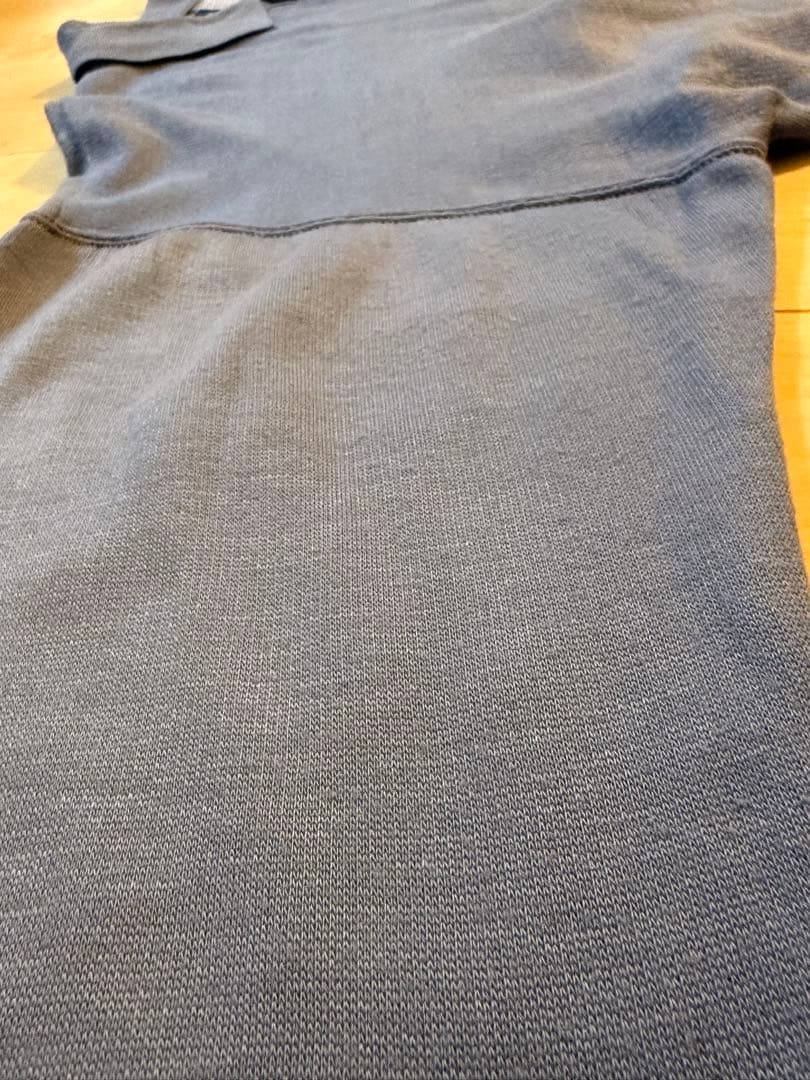 80s NIKE 紺タグ イタリア製 スウェット ポロシャツ L vintage