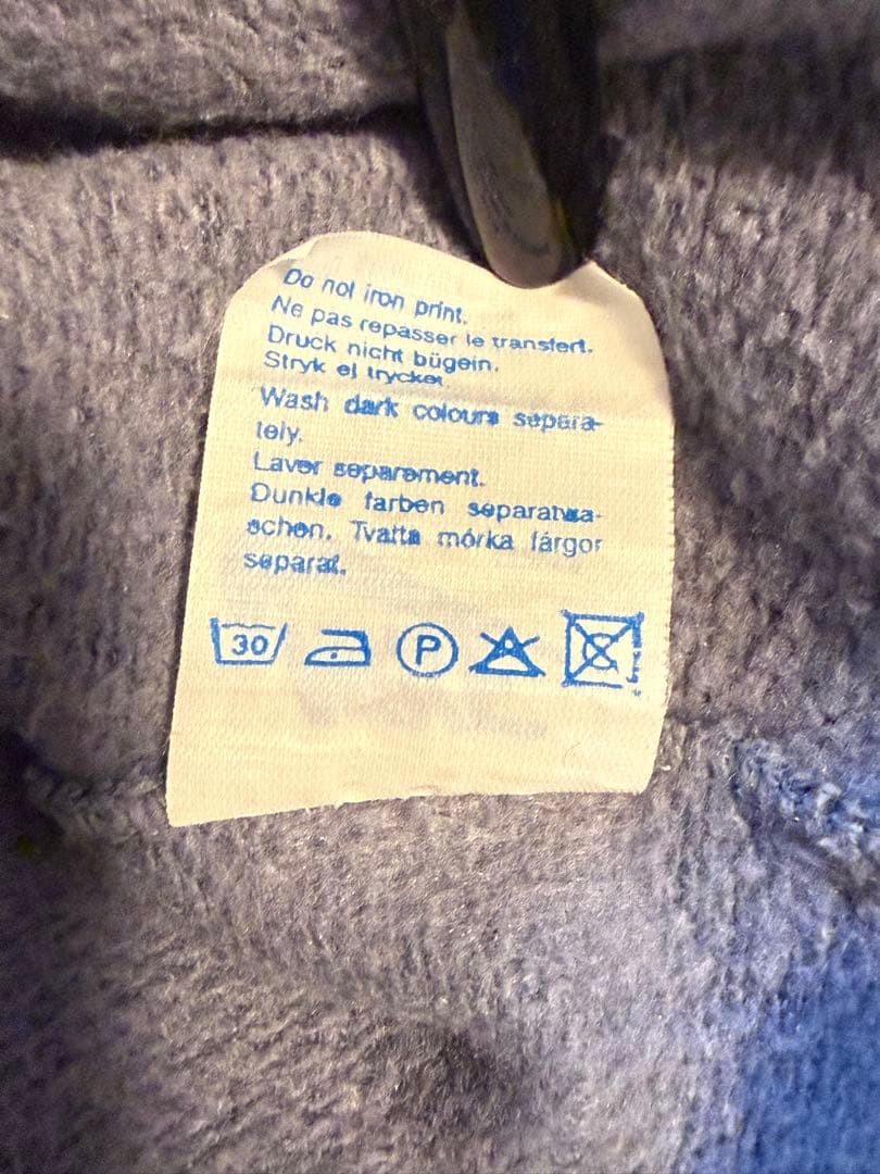 80s NIKE 紺タグ イタリア製 スウェット ポロシャツ L vintage