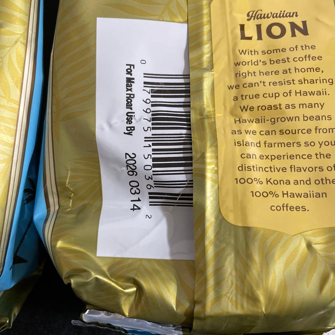 ライオン コナコーヒー 100% 粉タイプ　2袋