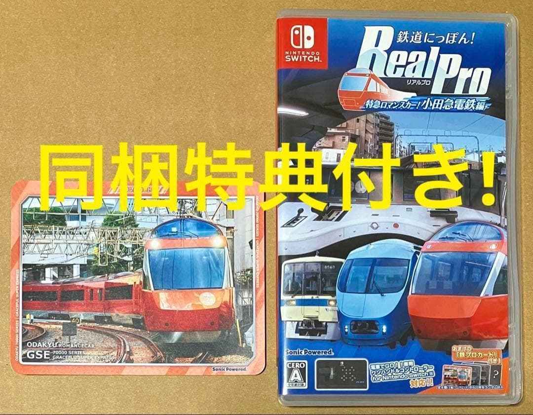 鉄道ニッポン RealPro 特急ロマンスカー！小田急電鉄編 動作確認済スイッチ