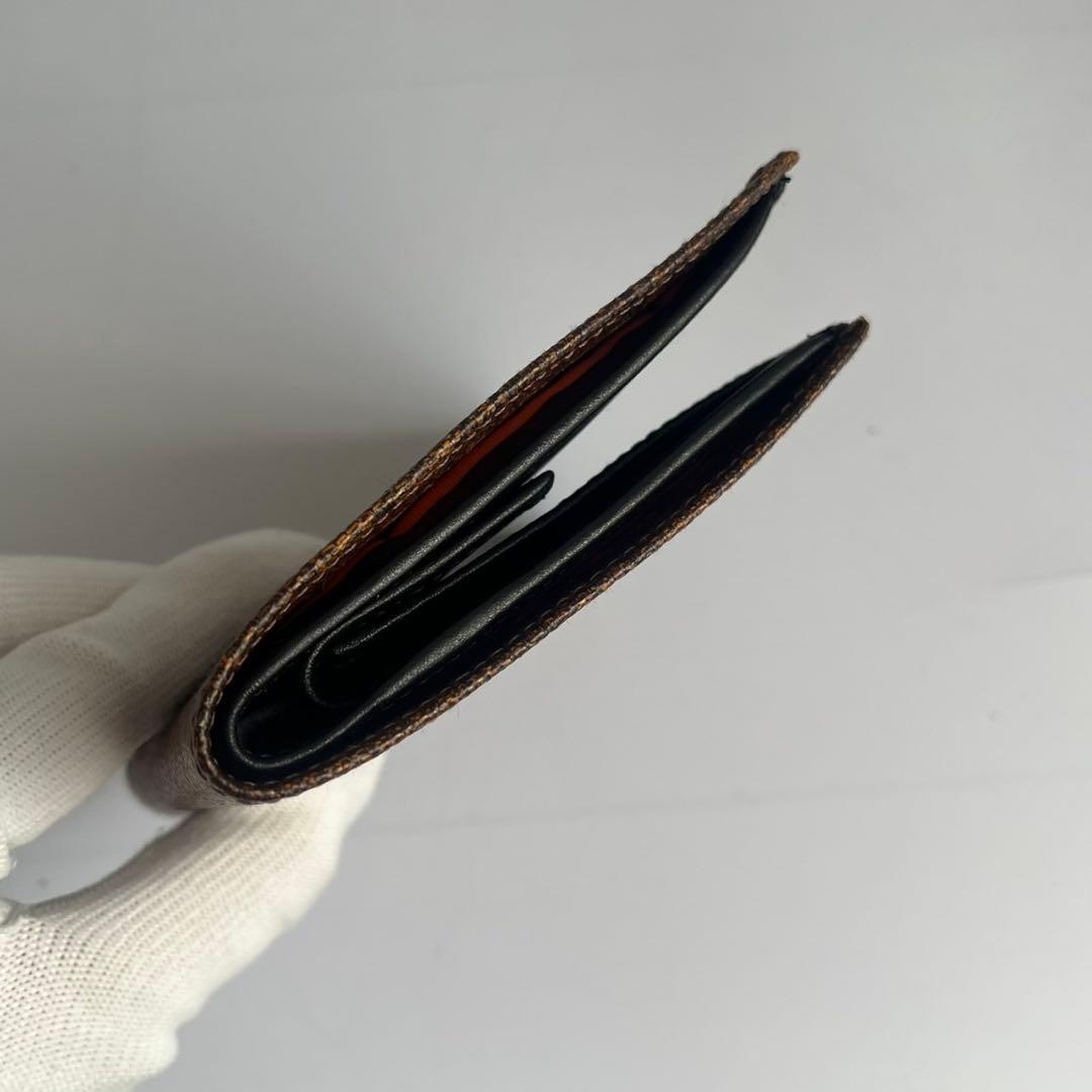 ✨️新品未使用✨️ ETRO エトロ　財布　折り財布　ペイズリー　ブラウン