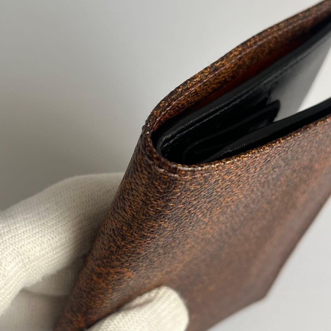 ✨️新品未使用✨️ ETRO エトロ　財布　折り財布　ペイズリー　ブラウン