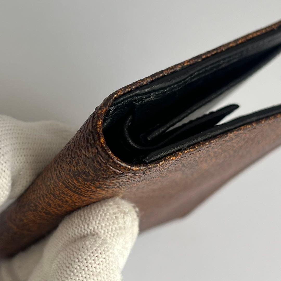 ✨️新品未使用✨️ ETRO エトロ　財布　折り財布　ペイズリー　ブラウン