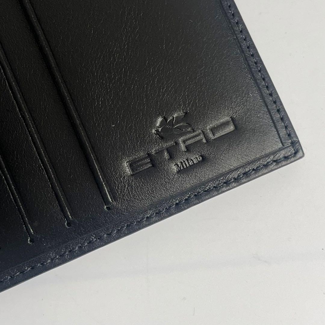 ✨️新品未使用✨️ ETRO エトロ　財布　折り財布　ペイズリー　ブラウン