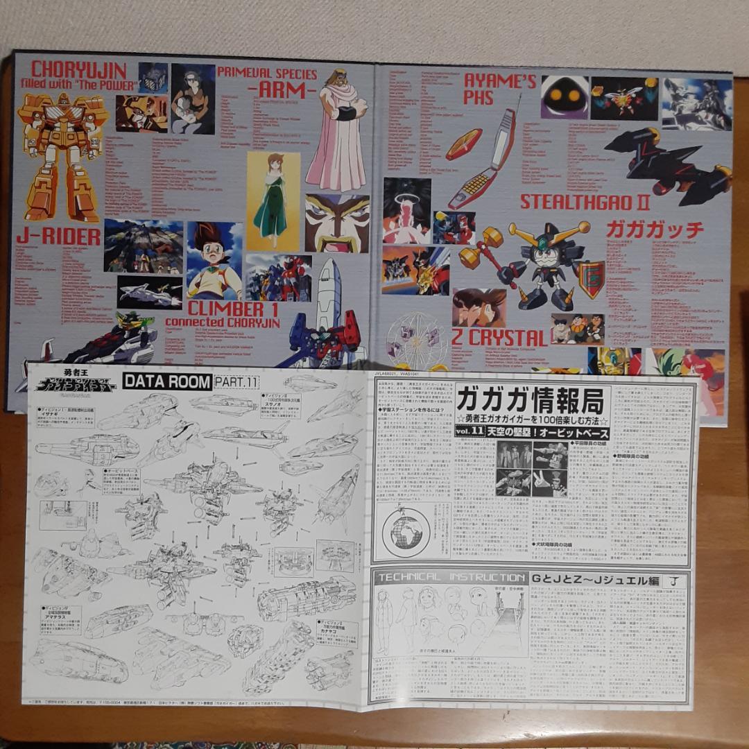 LD　勇者王ガオガイガー　全12巻　レーザーディスク