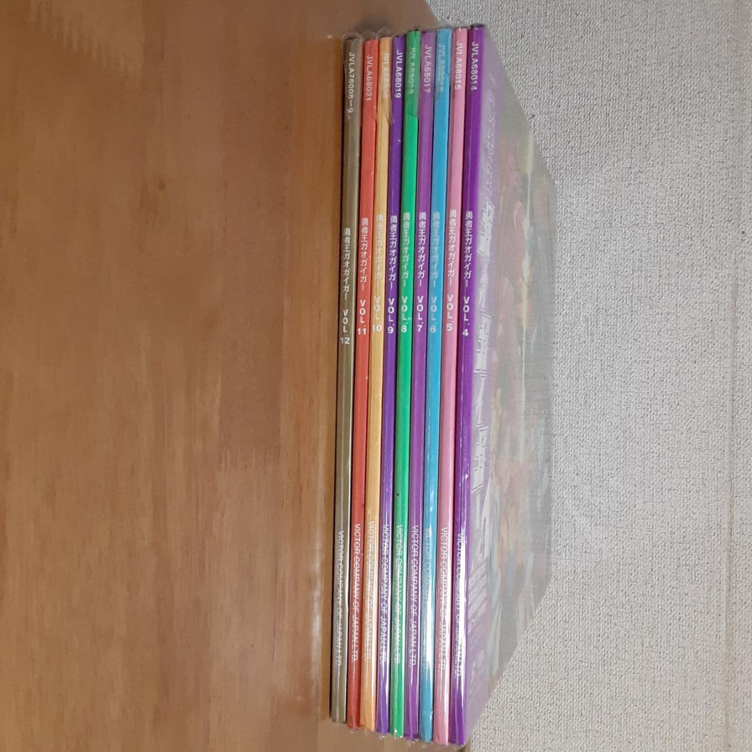 LD　勇者王ガオガイガー　全12巻　レーザーディスク