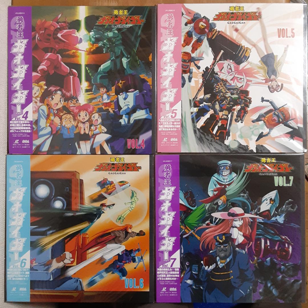 LD　勇者王ガオガイガー　全12巻　レーザーディスク