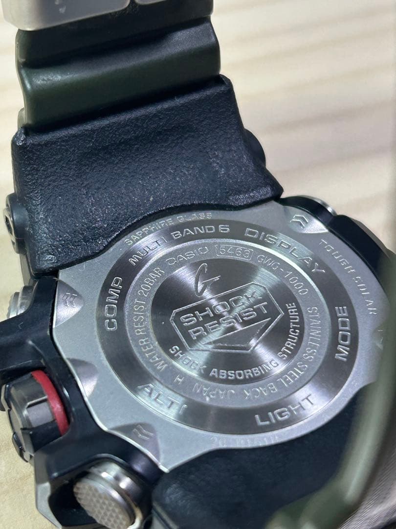 CASIO G-SHOCK GWG-1000-1A3JF マッドマスター
