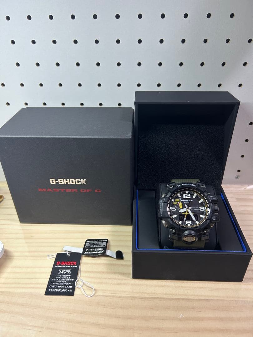 CASIO G-SHOCK GWG-1000-1A3JF マッドマスター