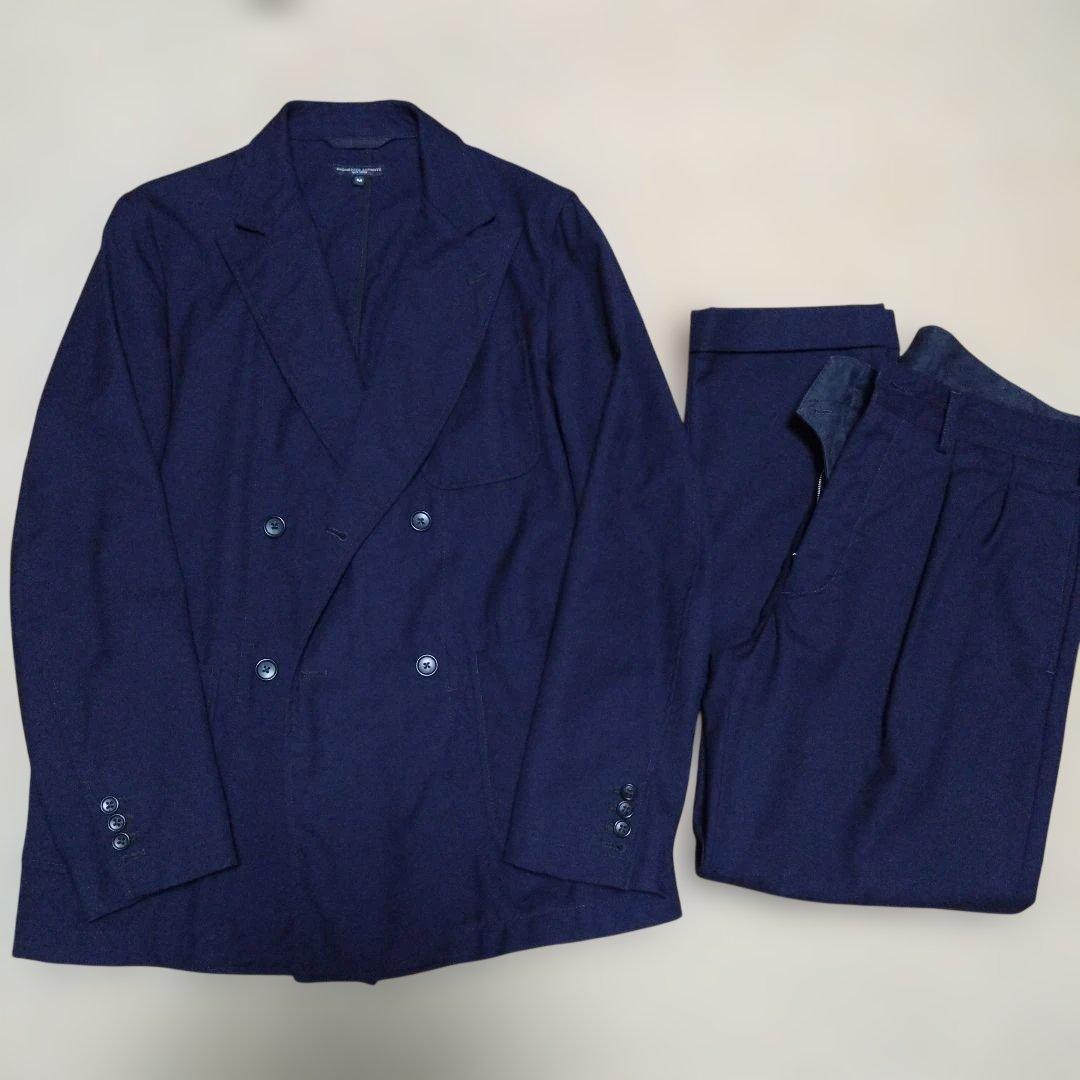 美品エンジニアードガーメンツ デクスタージャケット＆パンツ ユニフォームサージ