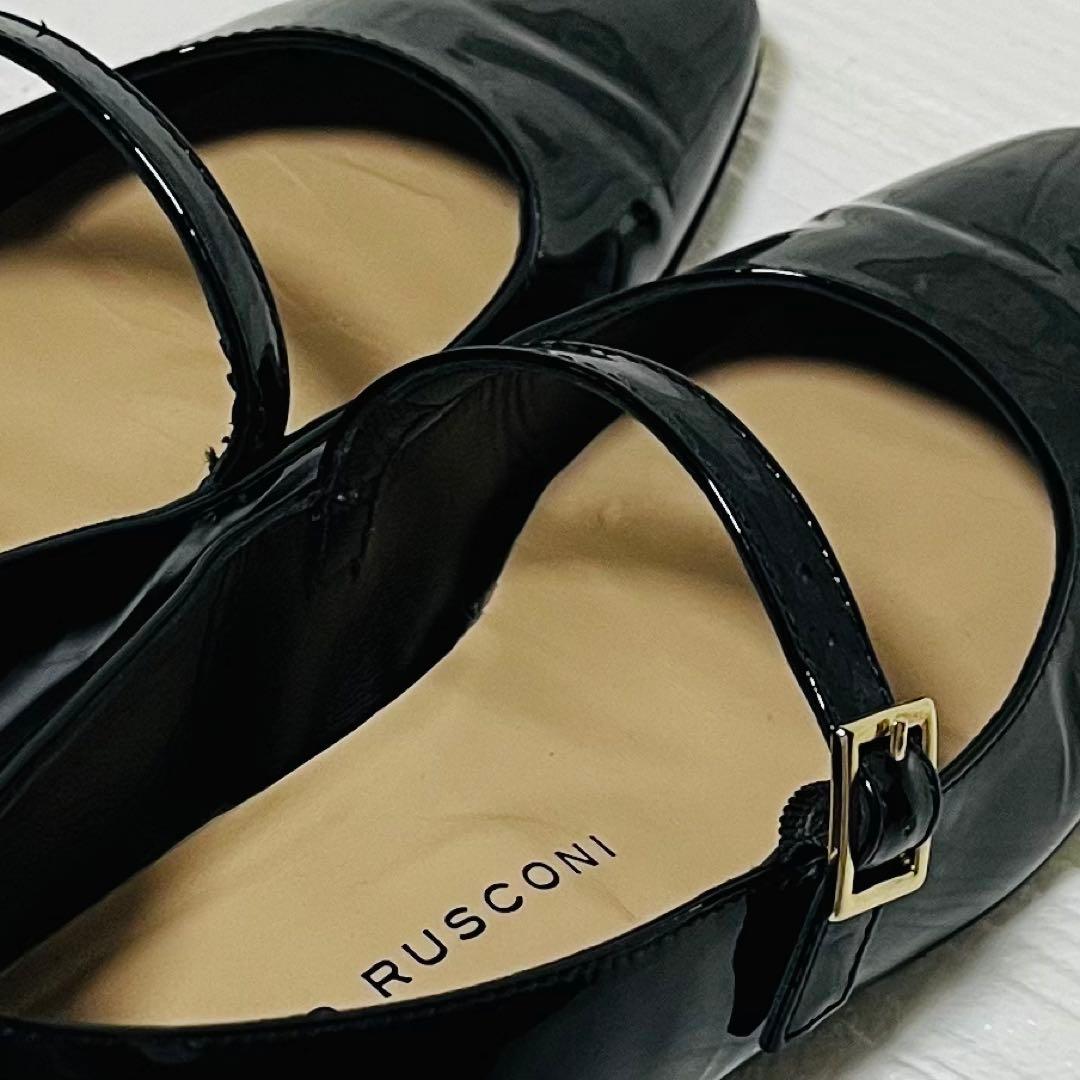 FABIO RUSCONI IENA メリージェーン　エナメルパンプス36