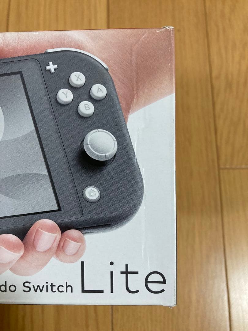 Nintendo Switch ライト 本体 グレー ケース付き