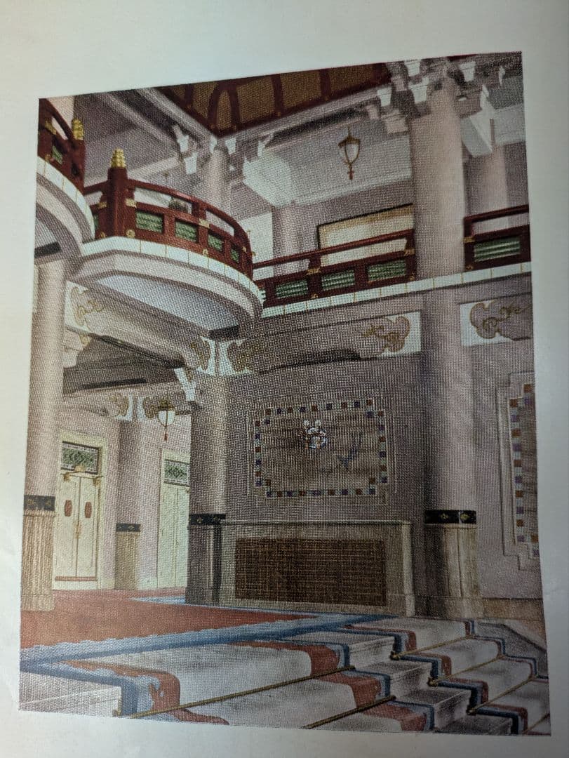 大林組、2点『1.創業五十周年記念帖、2.創業百周年記念品』、栓抜、クリストフル