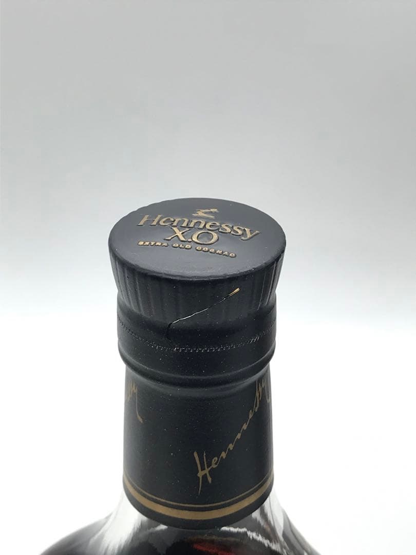 490[未開栓]Hennessy X.O エクストラオールド 黒キャップ