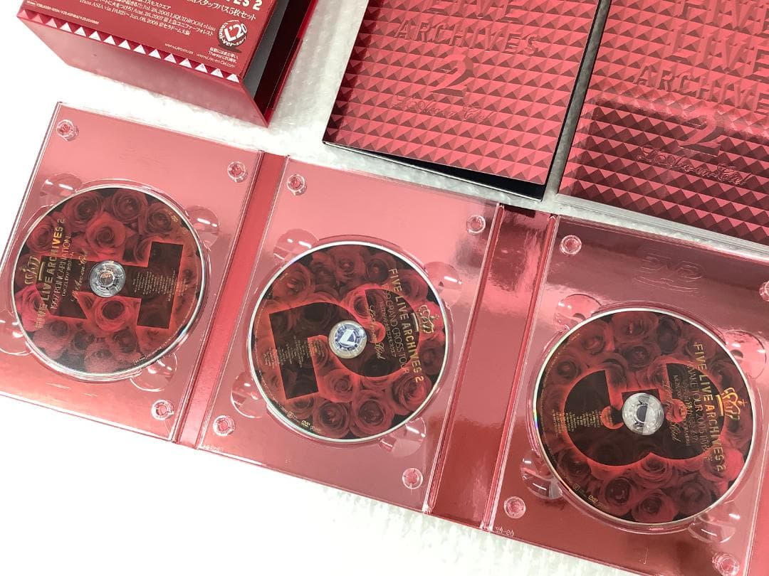 L'Arc~en~Ciel five live archives 1 2セット