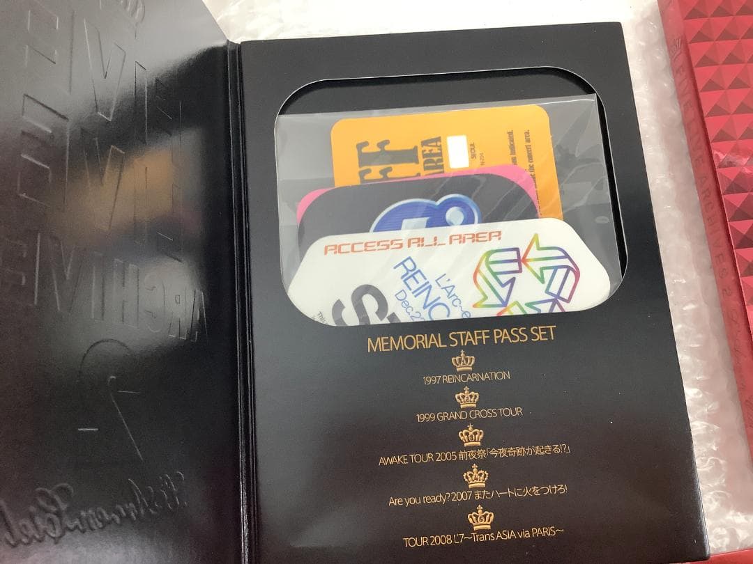 L'Arc~en~Ciel five live archives 1 2セット