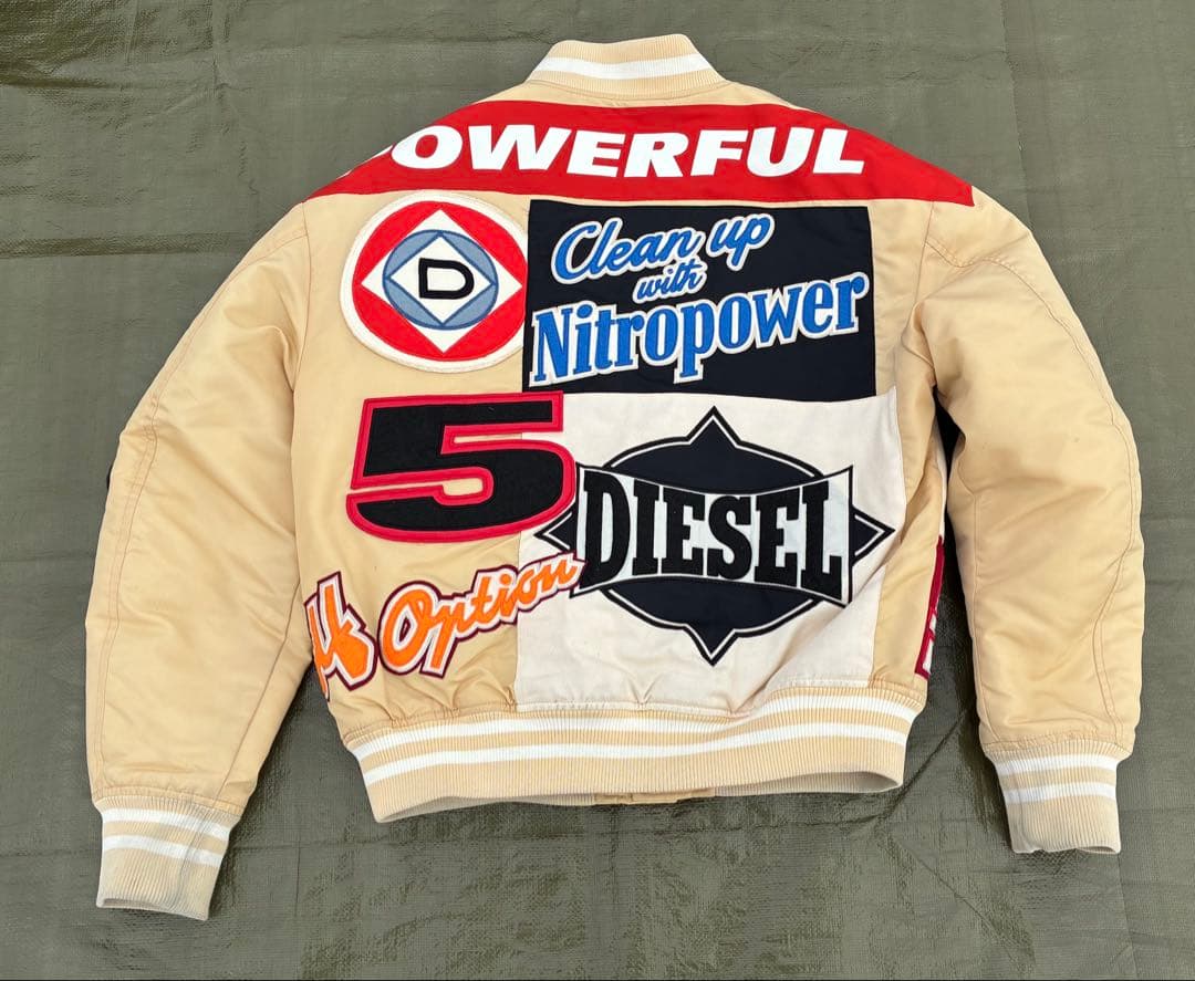 さきDIESEL ボンバージャケット　M size