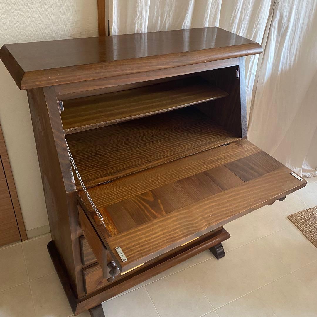 スペイン製　アクタス　ライティングビューロー　バレンシアパイン　北欧　カントリー