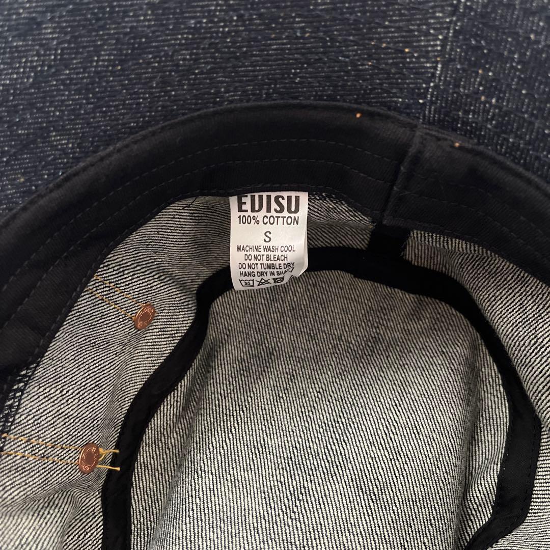 evisuデニム バケットハット Ｓ