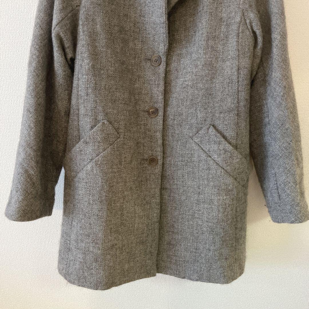 【美品】パラスパレス Ito ウールコート グレー ML