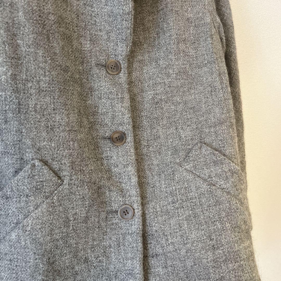 【美品】パラスパレス Ito ウールコート グレー ML