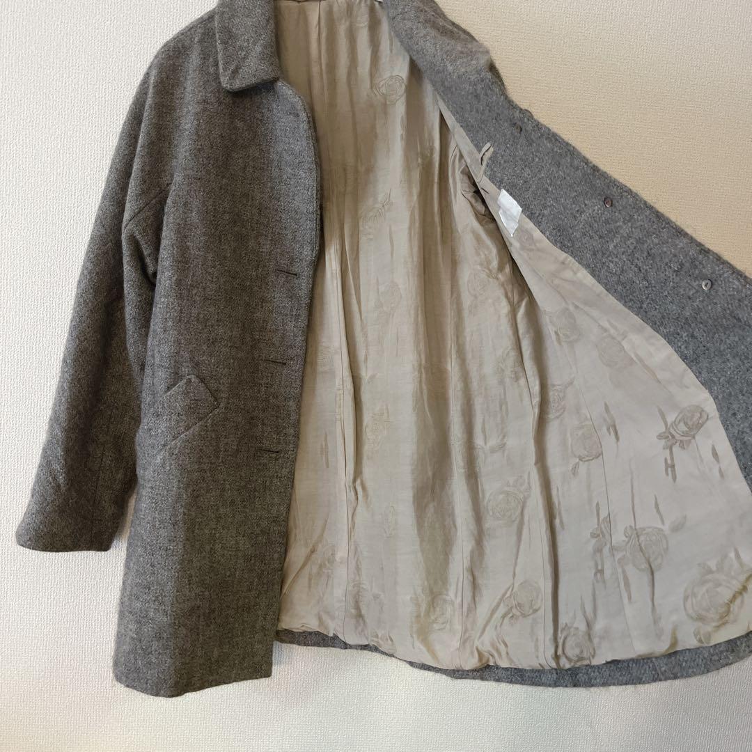 【美品】パラスパレス Ito ウールコート グレー ML