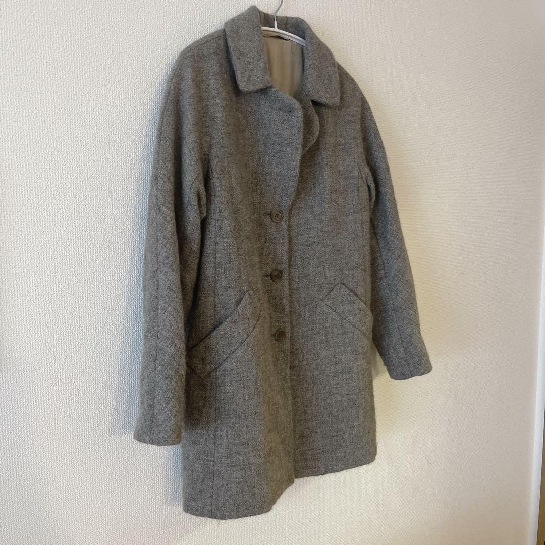 【美品】パラスパレス Ito ウールコート グレー ML